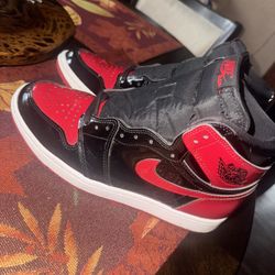 Jordan 1 Patten Leather Bred