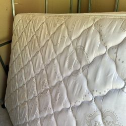 Queen Mattress/Box w frame all for $85