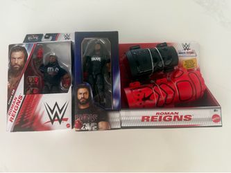WWE Elite Roman Reigns Action Figure, Series #120, 6-inch Collectible with Articulation & Accessories