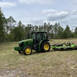 Drive ways  Forestry mulching  Land clearing  Bush hogging and Dirt moving  Finish Grade and Building Pad 