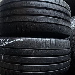 Pair of 245 40 18 Pirelli Cinturato p7 tires