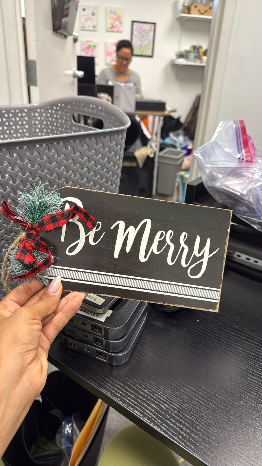 Be Merry Sign