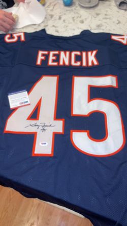 Gary Fencik Signed Chicago Bears Jersey – PSA/DNA Authenticated 1985 BEARS