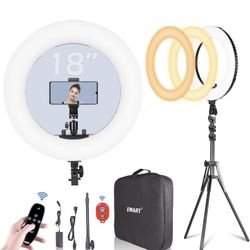 EMART 18-inch Ring Light with Stand

