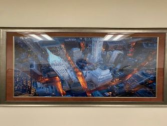 Large NYC Skyline Picture