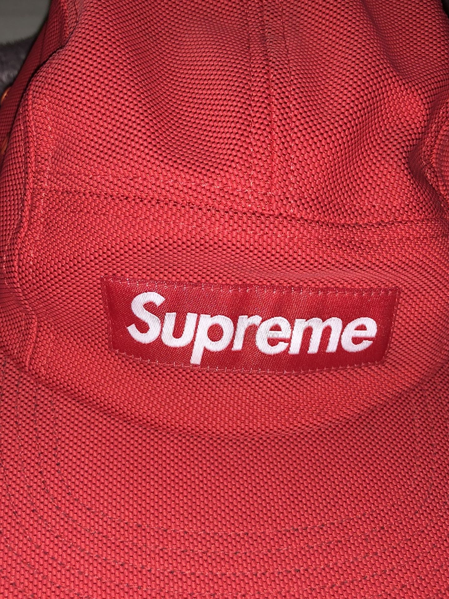 Red Box Logo Supreme Cap