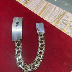 10k Chino Link Bracelet