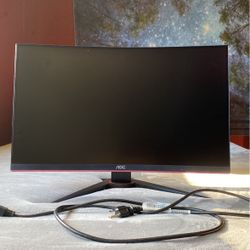 AOC 24’ Curved Monitor 