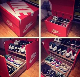 Large Nike shoe box storage for the sneakerhead for Sale in Sacramento CA OfferUp