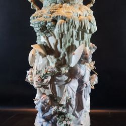 LLadro 1536 Japanese Vase Jarron Japones Elite Limited Edition