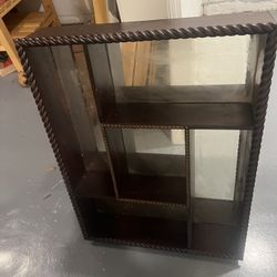 wall shelf with mirror