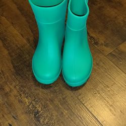 Totes Green Rain Boots Toddler 11-12 T