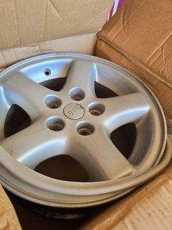 Two Jeep Wheels good condition