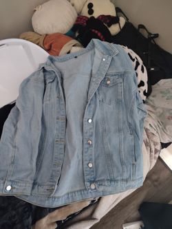 Light Wash Denim Jean Jacket