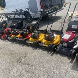 We Have All Kind Of Lawnmowers 150$ And Up $$