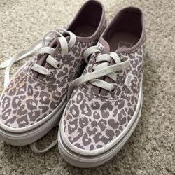 Pink Cheetah Vans