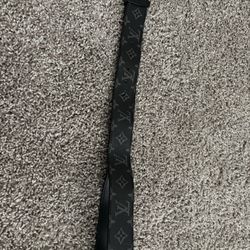 Black Louis Vuitton Belt 