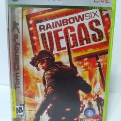 Tom Clancys Rainbow Six Vegas XBOX 360 Game Complete