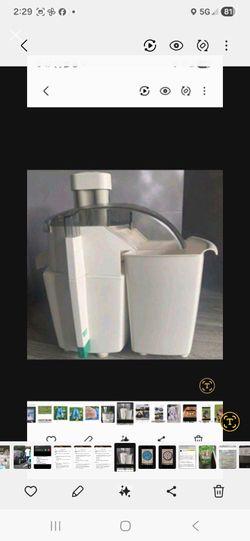 Juiceman II Juicer, see 2nd pic