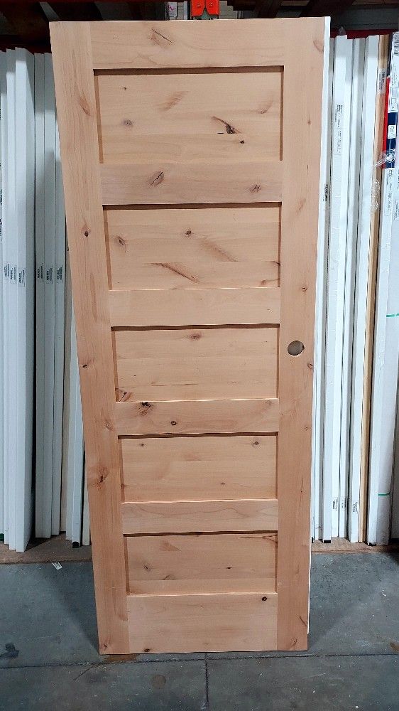 Knotty Alder Door