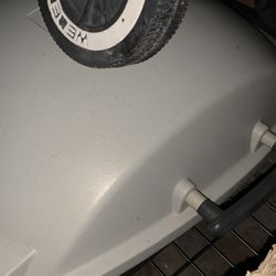 Weber Q BBQ Grill Portable Tailgate Camping Dual Combo With Cart