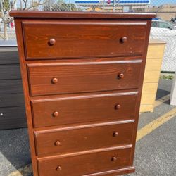 5 Drawers Jumbo Pinewood 🌲‼️