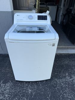 Lg Washer White 