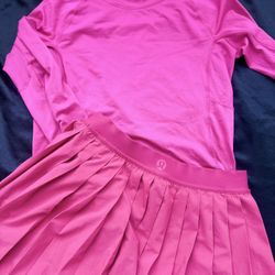 Lulu Lemon Skirt Set