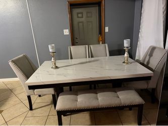 Marble table