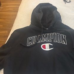 Champion cropped hooded sweatshirt XS