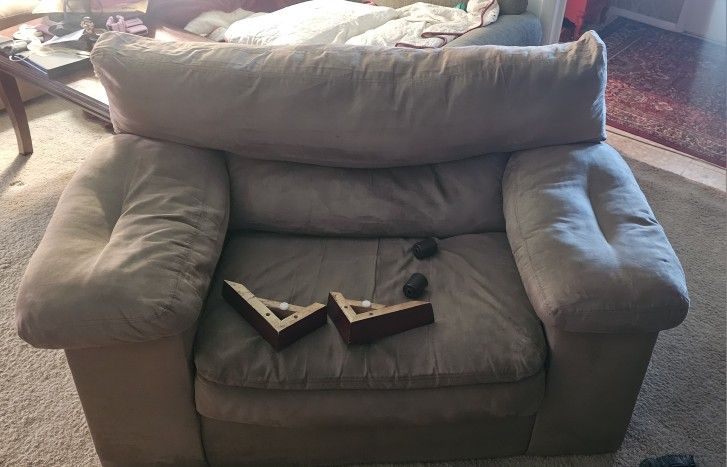Plush Loveseat