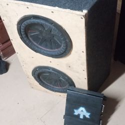Speakers And Amp 