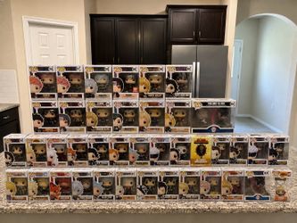 30-Piece Anime Funko Pop Collection – One Piece, JJK, MHA, AOT & More – $300 OBO