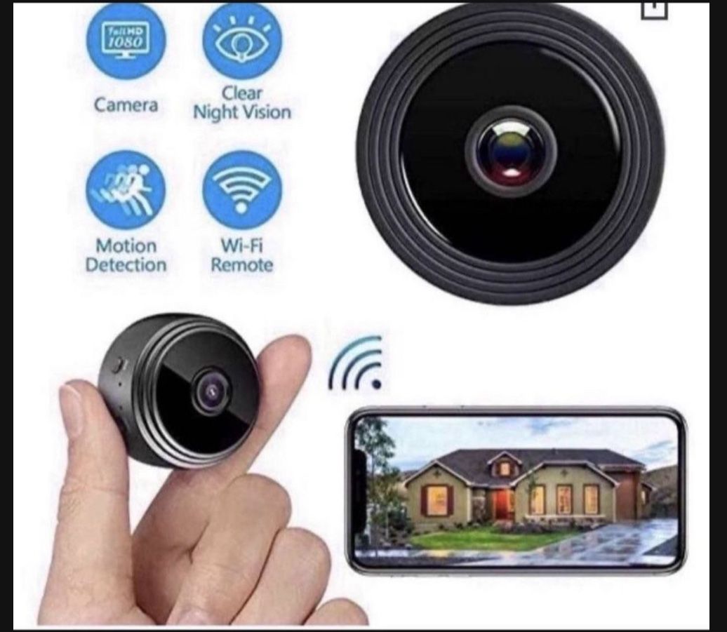2022 Upgraded Phone APP - 1080P HD WiFi Security Camera, Indoor Outdoor WiFi Mini Camera with Video