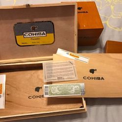 Empty Cuban Cigar Box