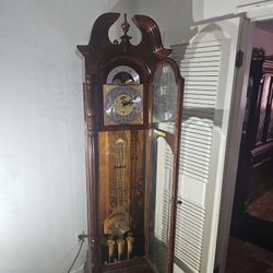 Beautiful Grandfather Clock By Sligh