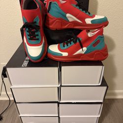 12 pairs custom sneakers sizes in description 300 for all 12