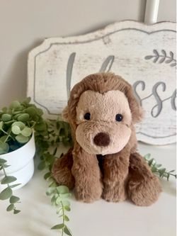 Brand New Jellycat Smudge Monkey Plush Toy (Medium Size) NWT