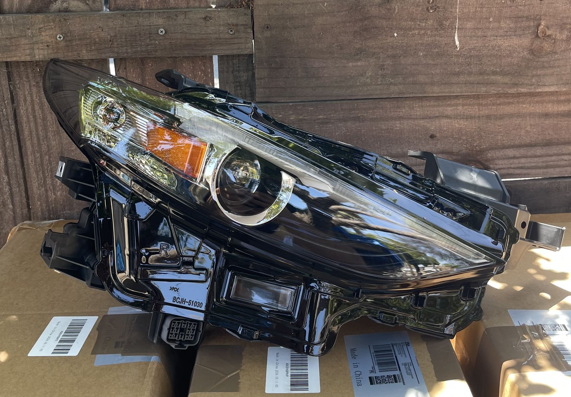 2019 to 2021 Mazda 3 Oem Style Passenger Side LED Projector Headlight