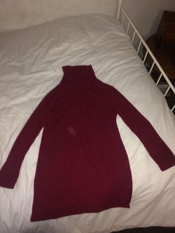 Turtle neck dress medium