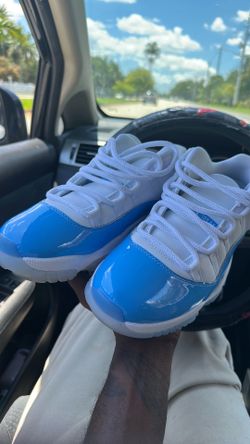 UNC Retro Low Jordans 11’s