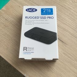 LaCie Rugged SSD Pro 2TB external hard drive 