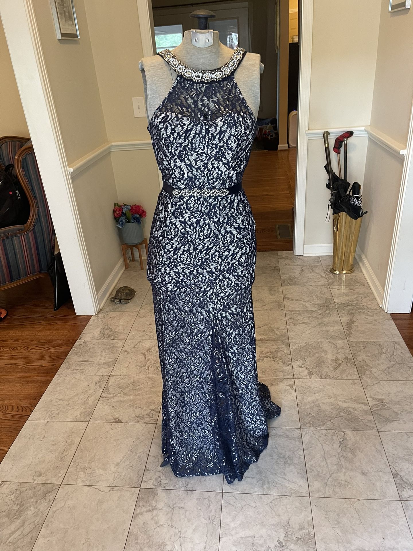 Sequin Hearts Prom Dress