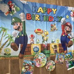 New Mario Birthday Party Bundle