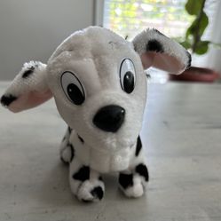 Vintage 6 Inches Applause 101 Dalmatians Plush Stuffed Animal Toy Walt Disney