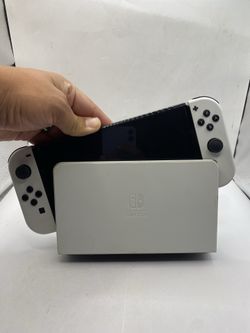 Nintendo Switch OLED 64GB White Model Console + Dock