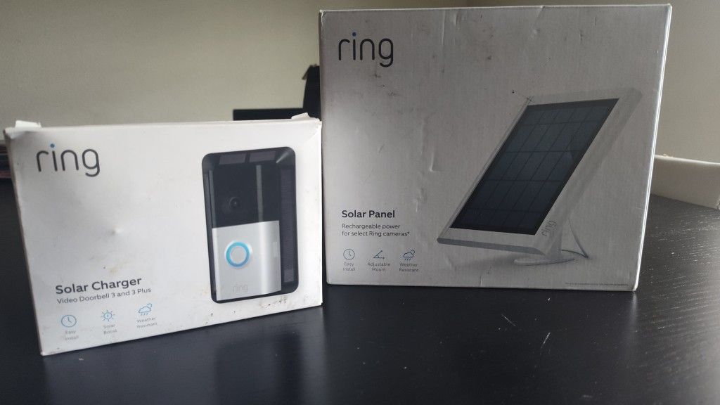 RING Solar Panel + Solar Charger
