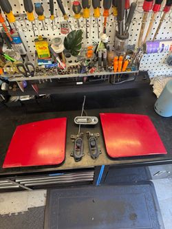 Mazda Miata NA flip headlight covers and door handles
