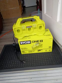 Ryobi ONE+ 18V 6-Port Fast Charger