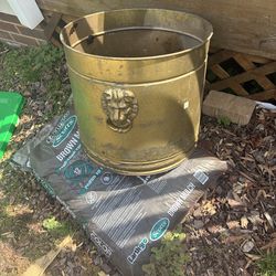 Large Brass pot